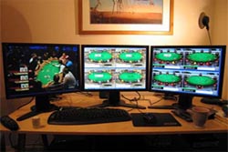 Jouer au poker en ligne sur differentes tables a la fois